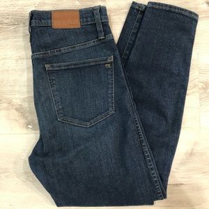 Madewell 10” High Rise Skinny Skinny Jeans